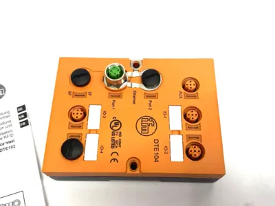 New | in-Stock ifm Ethernet/RFID Evaluation Unit LF/HF, 4-Channels, DTELF/HFABRWEIUS PLC Processors Michigan US | Maverick Industrial Sales #1389294