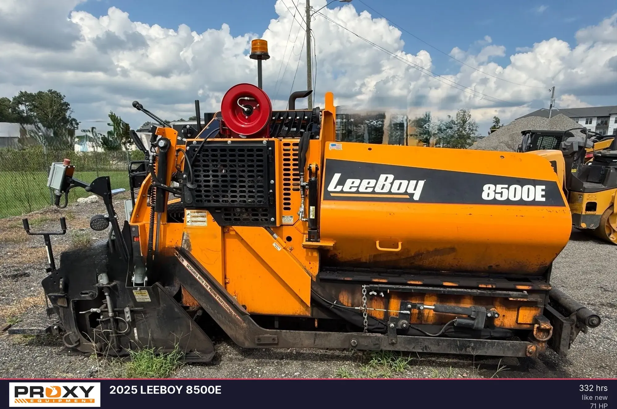 Used 2025 LEEBOY 8500E Asphalt Pavers Virginia US | Proxy Equipment #1388965