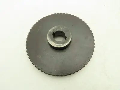 Timing Belt Pulley 0.5" Pitch 60 Tooth 1" W 1.5" Bore