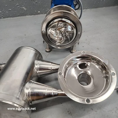 Pump Pharmaceutical, CIP Sanitary 316 S/S Brand New Centrifugal Pump # 3451
