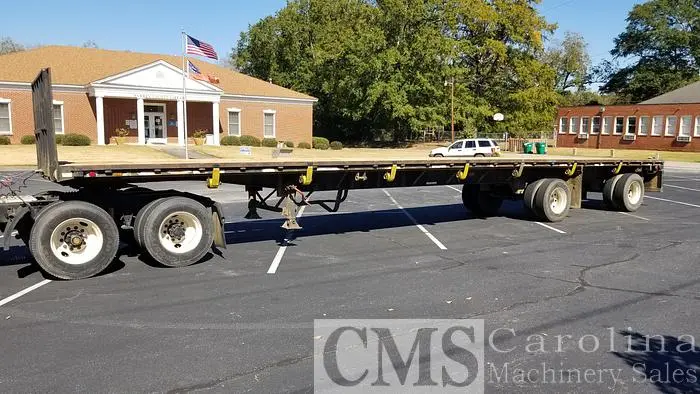 Used 1988 48' FLATBED TRAILER _UNKNOWN_ Sawmill Equipment (Misc) | CAROLINA MACHINERY SALES #422305