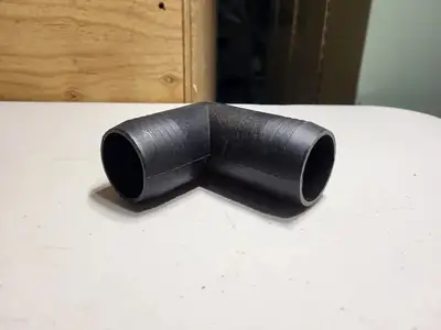 1-3/4" Hose Barb 90 degree Elbow Fitting
