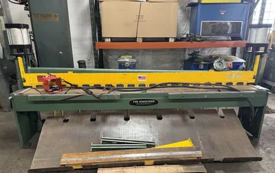 2019 TIN KNOCKER TK 1014 Air Shear Power Squaring Shears (Gauge) | THREE RIVERS MACHINERY (1)