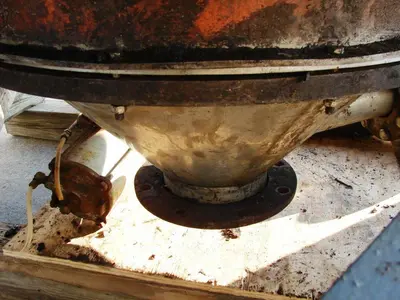 Tolhurst 48 x 30 solid bowl basket centrifuge, 316SS.