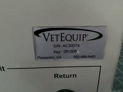 VetEquip Impac 6 Quad-Chamber Mouse Veterinary Isoflurane Anesthesia System