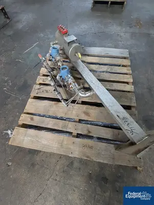 USED Lobeline Lobeline Rotary Lobe Pump, S/S, Model AR60-4