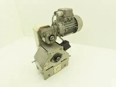 Carpanelli M56B4 Gearmotor Belt Conveyor End Drive 3-1/4"W 0.15Hp 460V 3PH