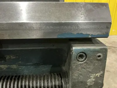 21" X 84" CLAUSING MODEL #21 ENGINE LATHE METRIC & 3.5" HOLE: YOBRO #25140