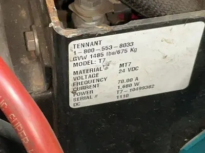 Used TENNANT T7 Scrubbers Ohio US | HGR 24 #1345774