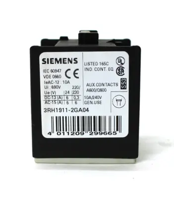 USED SIEMENS 3RH1911-2GA04