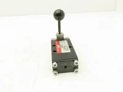 ARO E512LM 5/3-Position Maintain Hand Manual Control Pneumatic Air Valve 1/4"NPT
