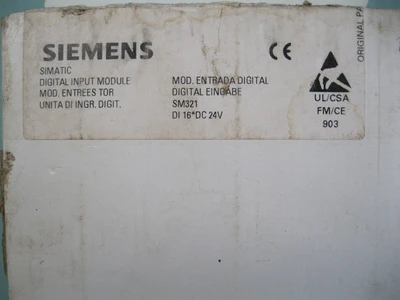 NEW Siemens Simatic 6ES7-321-1BH01-0AA0