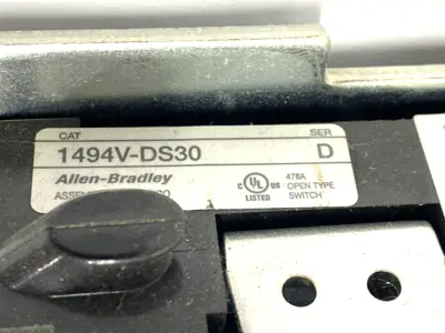 Used Allen-Bradley Ser. D Disconnect Switch Non-Fused, 3-Pole 600VAC 30A Switchgears Michigan US | Maverick Industrial Sales #1391587