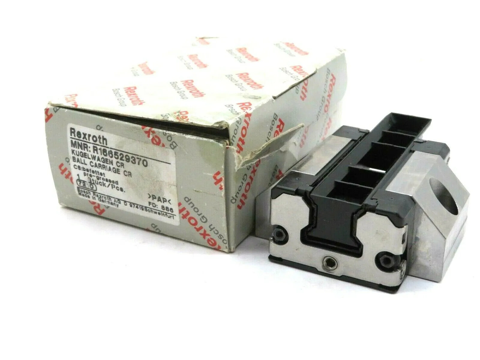 NEW REXROTH R166529370 BALL RUNNER BLOCK