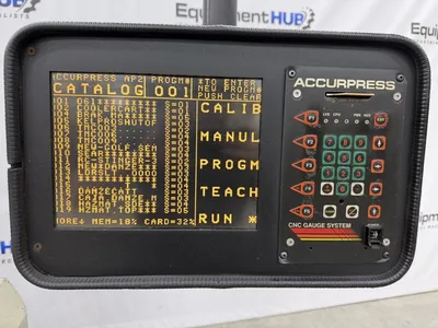 Used 1994 ACCURPRESS 7608 Press Brakes Georgia US | The Equipment Hub #1540704