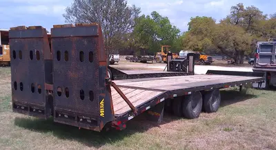 Used 2019 BIG TEX 22PH-25BK+5MR Flatbed Trailers Texas US | Proxy Equipment #1388605