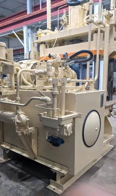 62 Ton Custom Press • Used Custom 4 Column Press