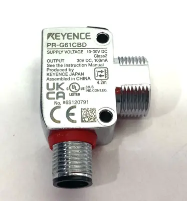 New | in-Stock KEYENCE Self-Contained Retro-reflective Sensor M12 Connector, 4.2 m Photoelectric Sensors Michigan US | Maverick Industrial Sales #1391513