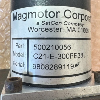 USED MAGMOTOR CORP. 500210056