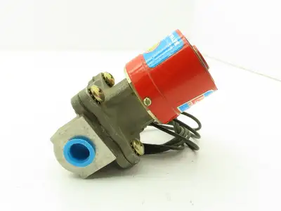 Lancer 4LB2L290CS 2-Way Skinner Solenoid Valve 3/8" NPT N.C. 0-100psi 120v SS