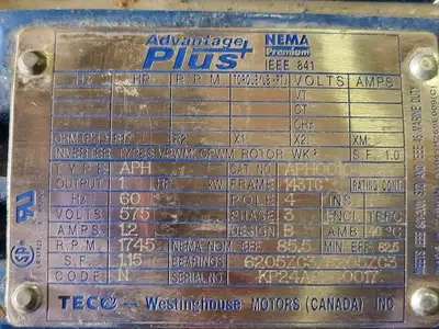 New | in-Stock TECO-WESTINGHOUSE APH00104TE5 Motors (misc) British Columbia CA | Lenmark #247173
