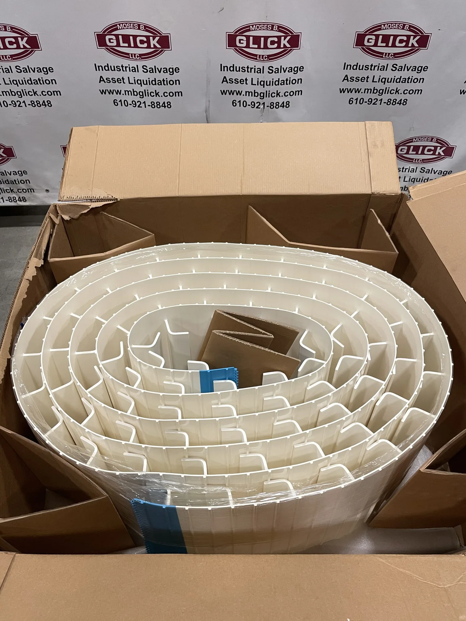 Intralox Thermodrive 8050 Series Food-Grade Conveyor Belt/Belting 40ft x 16″ NIB