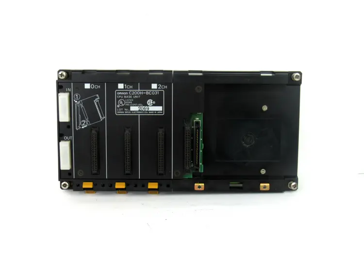 Used OMRON C200H-BC031 I/O Boards & Replacement Parts | Industrial Parts R Us Inc. #359880