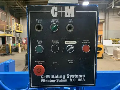 Used C&M 3430-0E56 Balers Pennsylvania US | Global Equipment International, LLC #186347