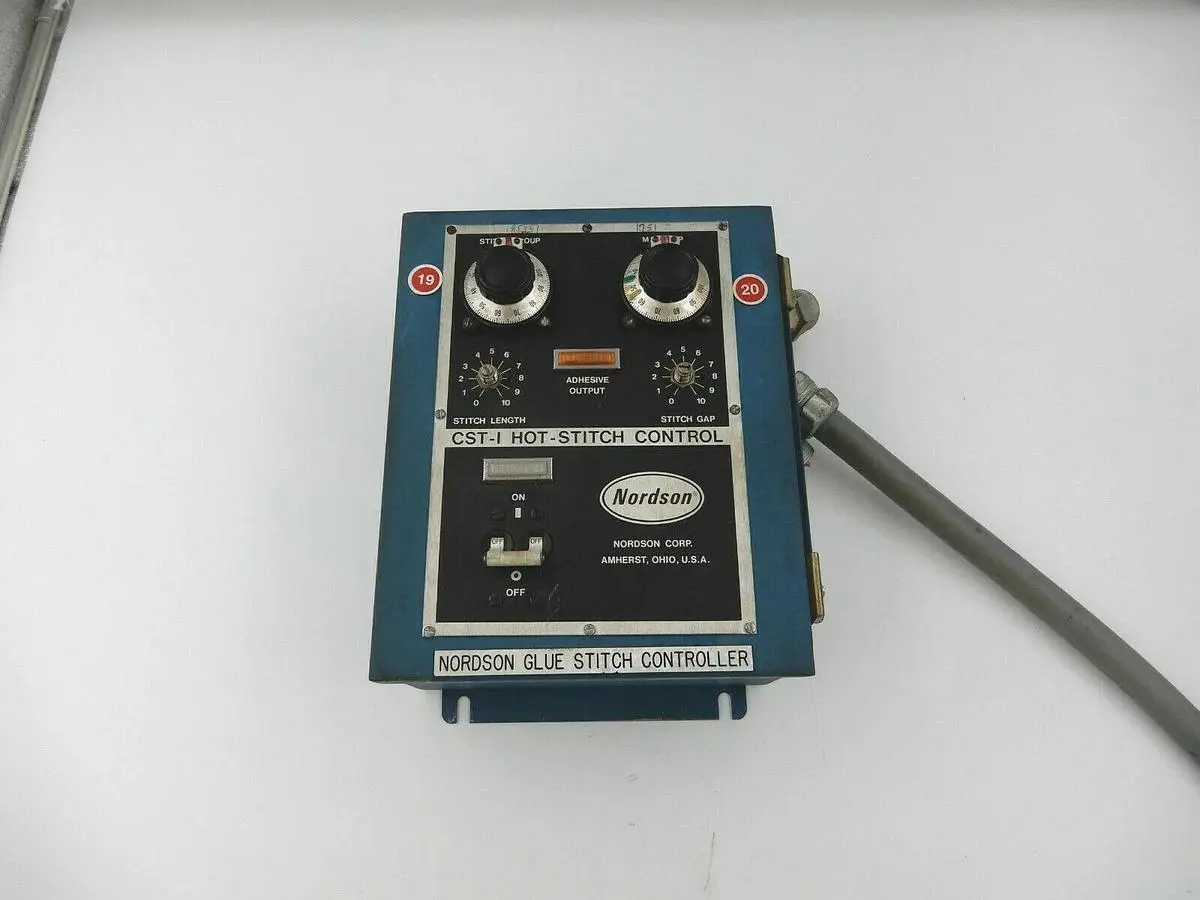 NORDSON GLUE STITCH CONTROLLER CST-1 115 VAC STOCK 568