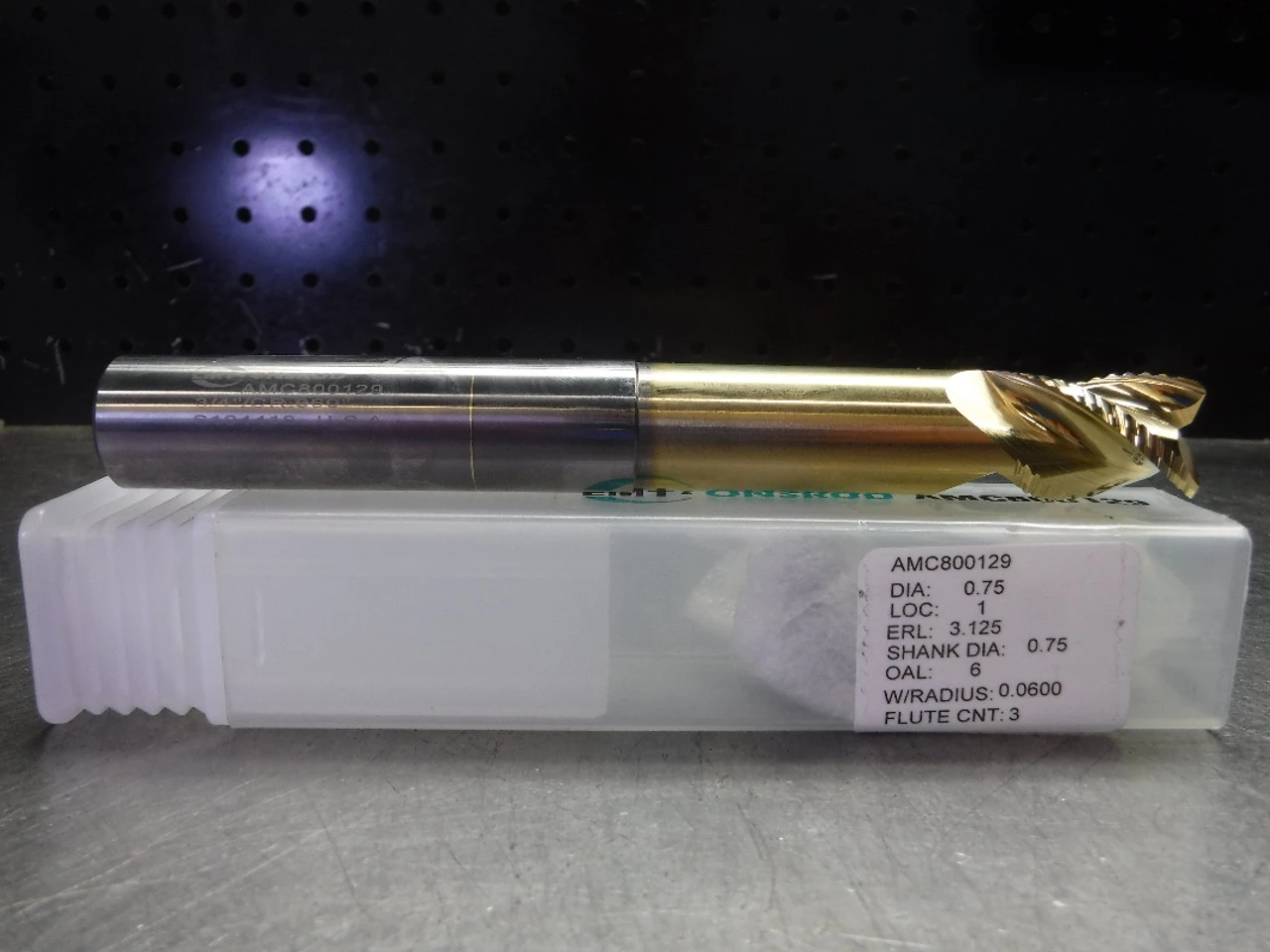 LMT Onsrud 3/4" Solid Carbide Endmill 3 Flute AMC800129 (LOC1403D)
