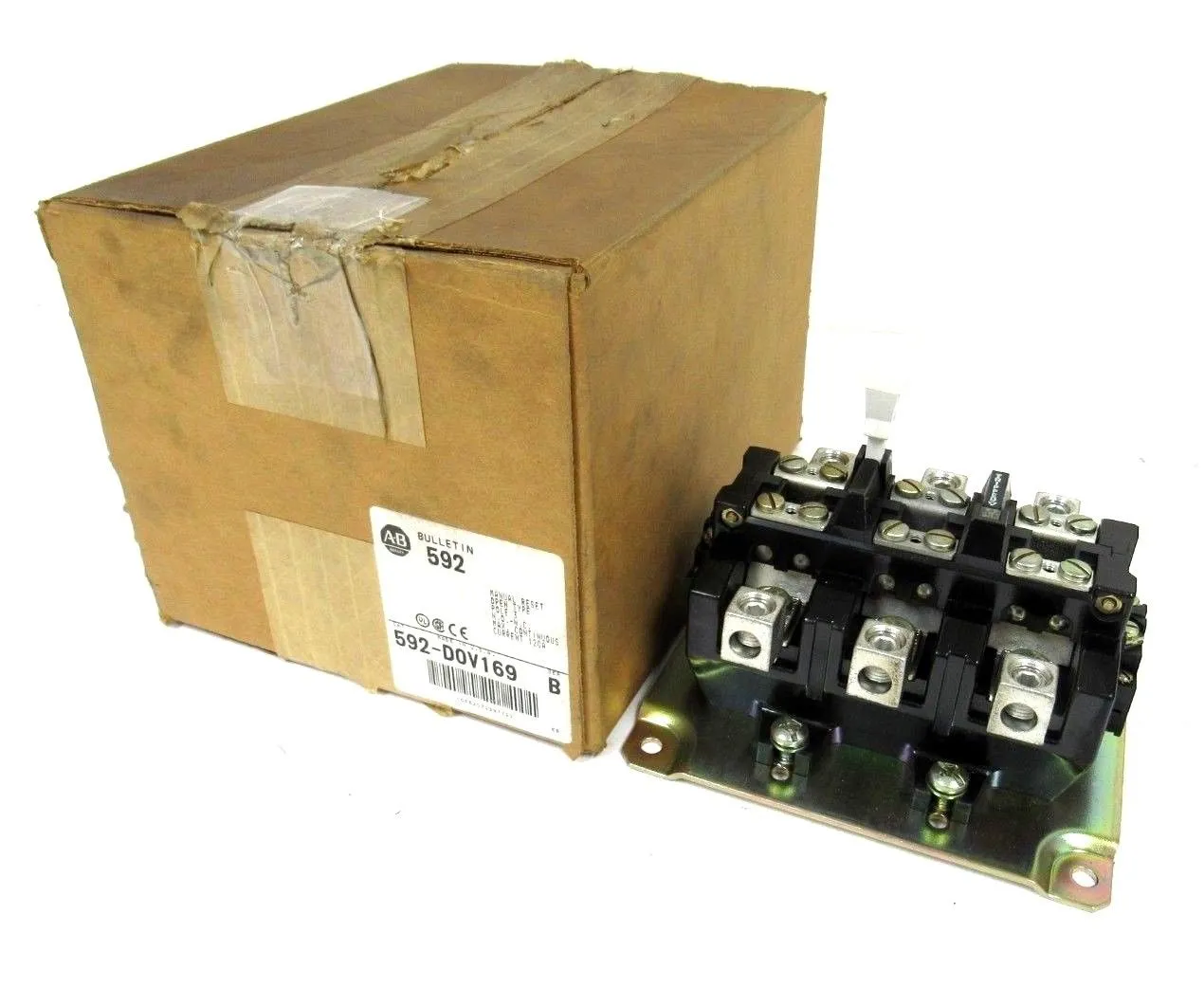 NEW ALLEN BRADLEY 592-D0V169 OVERLOAD RELAY SER B 592D0V169
