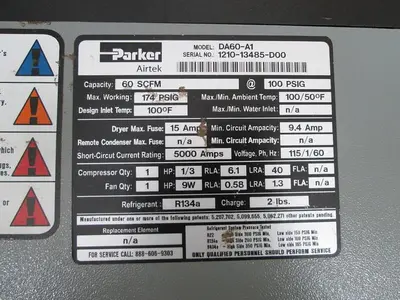 USED PARKER DA60-A1