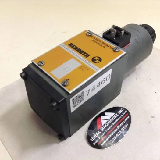 Used REXROTH 54WE10C32/CG24N9K4A12V Valves/Fittings Michigan US | Ideal Machinery #578413