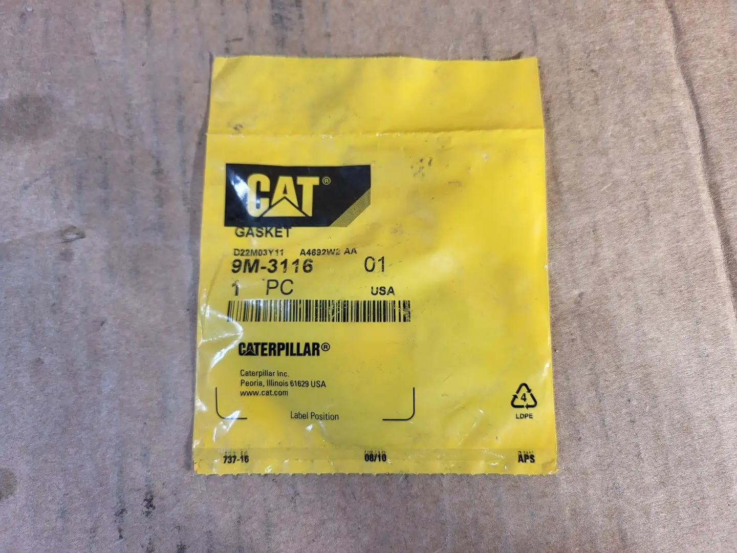 NEW CATERPILLAR 9M-3116