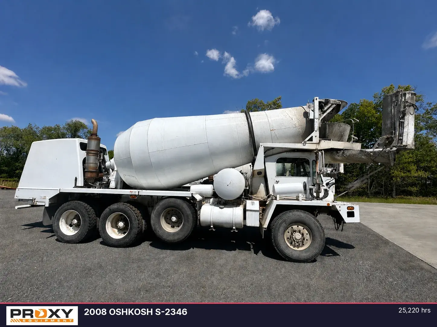 Used 2008 OSHKOSH S-2346 Concrete Mixer Trucks New Jersey US | Proxy Equipment #1388745