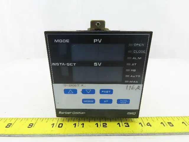 Barber Coleman MAQ MCD-154-R/CBK H Temperature Controller