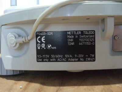 USED METTLER TOLEDO PG403-S