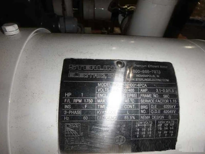 Westfalia CSC 15-06-477 hydro-hermetic clarifier skid.