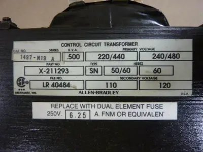 USED ALLEN BRADLEY 1497-N19 SER A