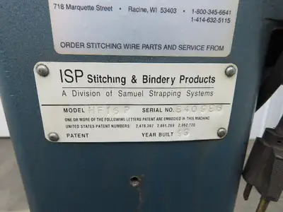 Interlake HF16P Silverstitcher Post Stitcher Box Stapler 16" Throat 7/16" Staple
