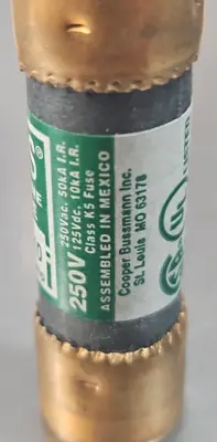 BUSS NON-10 One Time Fuse Loc4C4