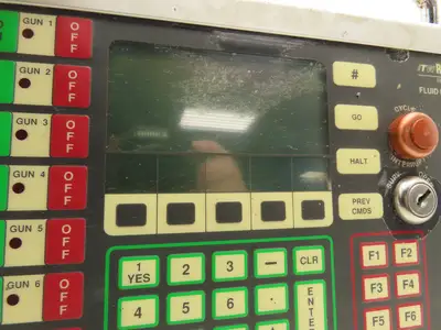 ITW Ransburg RCP/2K Handheld Teach Pendant Control Panel Fluid Metering System