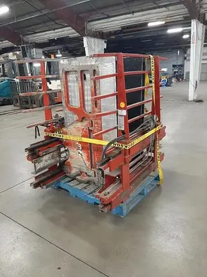 USED BOLZONI CARTON CLAMPS