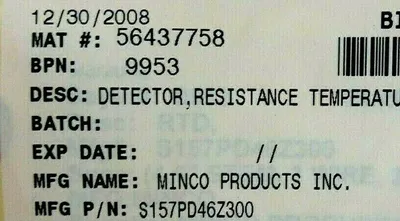 NEW MINCO PRODUCTS S157PD46Z300 CABLE