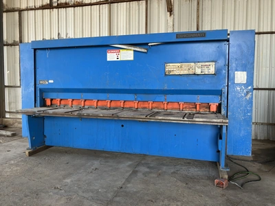 1/2" x 12ft Cincinnati Hydraulic Shear STOCK #4210