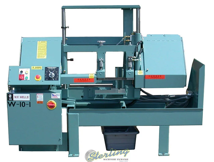 New | in-Stock W.F. WELLS W-10-1 Horizontal Band Saws California US | Sterling Machinery Exchange #1465914