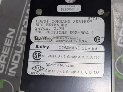 Bailey CBE01 Command Series Bus Extender Module New NIB