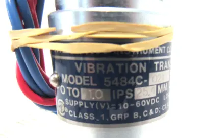 NEW METRIX 5484C-021 VIBRATION TRANSMITTER 5484C021