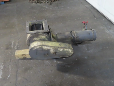 used Shick Rotary Airlock, stainless steel, 3/4 hp