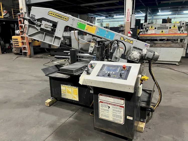 Used 2017 HYD-MECH S-20A Horizontal Band Saws Michigan US | Westbrook Engineering 8 #124580